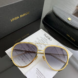 S-sunglasses l.i.n.d.a f.a.r.r.o.w Round Eyeglass Frame Glasses for LF892 59-12-145