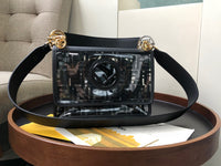 H-bag Fendi KAN I F SMALL PU mini cross-body bag 25cm