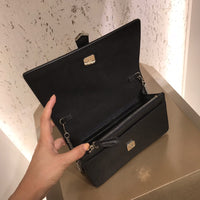 H-bag Fendi KARLITO WALLET ON CHAIN Black leather wallet