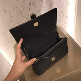H-bag Fendi KARLITO WALLET ON CHAIN Black leather wallet