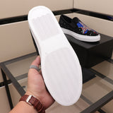 W-watch P.a.t.e.k P.h.i.l.i.p.p.e PIEIN Men Canvas Shoes Custom Cool Skull Print Fashion Shoes Sneaker