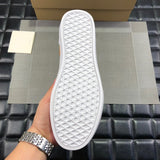 S-shoe Burberry Vintage Check and Leather Sneakers Womens Canvas Shoes