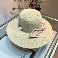 C-hat GUCCI  Womens Beach Sun Straw Hat UV UPF50 Travel Foldable Brim Summer UV Hat