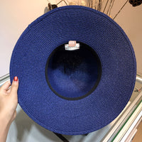 C-hat GUCCI  Womens Beach Sun Straw Hat UV UPF50 Travel Foldable Brim Summer UV Hat
