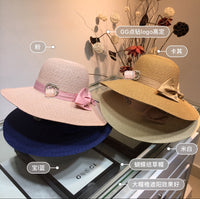 C-hat GUCCI  Womens Beach Sun Straw Hat UV UPF50 Travel Foldable Brim Summer UV Hat