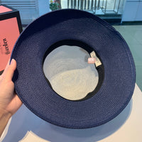 C-hat GUCCI  Womens Floppy Summer Sun Beach Straw Hat UPF50 Foldable Wide Brim