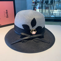 C-hat GUCCI  Womens Floppy Summer Sun Beach Straw Hat UPF50 Foldable Wide Brim