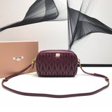 H-bag MIU MIU 20-12-6 cm Women Handbag Roomy Multiple Pockets Street ladies' Shoulder Bag