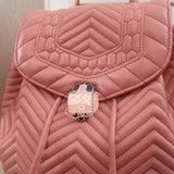 H-bag BVLGARI sperpenti forever 19-24-13mm Classical Basic Travel Backpack For School Water Resistant Bookbag