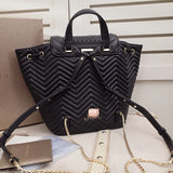 H-bag BVLGARI sperpenti forever 19-24-13mm Classical Basic Travel Backpack For School Water Resistant Bookbag