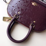 H-bag Coach 26-18mm Women's Leather Handbag and Purse Ladies' Doctor Bag