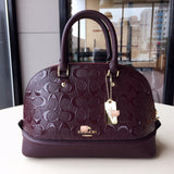 H-bag Coach 26-18mm Women's Leather Handbag and Purse Ladies' Doctor Bag