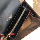 H-bag Burberry buckle 19.5-5-12 cm Women's Handbags Satchel Bag Ladies Purse Tote Shouler Bag