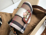 H-bag Burberry buckle 19.5-5-12 cm Women's Handbags Satchel Bag Ladies Purse Tote Shouler Bag