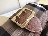 H-bag Burberry buckle 19.5-5-12 cm Women's Handbags Satchel Bag Ladies Purse Tote Shouler Bag
