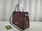H-bag Burberry banner 34-16-25 cm Purses and Handbags for Womens Satchel Shoulder Tote Bags Wallets