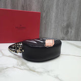 H-bag Valentino Garavani Rockstud 18-13-7 cm Women Fashion Handbags Tote Purses Shoulder Bags Top Handle Satchel Purse