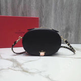 H-bag Valentino Garavani Rockstud 18-13-7 cm Women Fashion Handbags Tote Purses Shoulder Bags Top Handle Satchel Purse