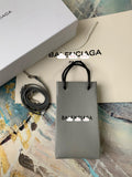 H-bag Balenciaga 13-6-23 cm Handbags for Women Large Capacity Ladies Purses Top Handle Leather Shoulder Bags