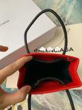 H-bag Balenciaga 13-6-23 cm Handbags for Women Large Capacity Ladies Purses Top Handle Leather Shoulder Bags