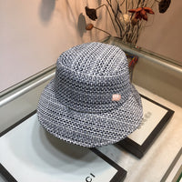 C-hat Foldable Cotton Bucket Hat for Summer Holiday Tourist Fishing