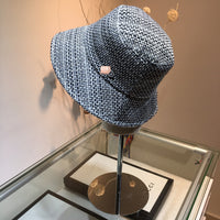 C-hat Foldable Cotton Bucket Hat for Summer Holiday Tourist Fishing