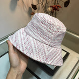 C-hat Foldable Cotton Bucket Hat for Summer Holiday Tourist Fishing