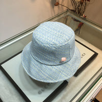 C-hat Foldable Cotton Bucket Hat for Summer Holiday Tourist Fishing