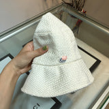 C-hat Foldable Cotton Bucket Hat for Summer Holiday Tourist Fishing