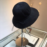 C-hat Womens Wide Brim Sun Hat with Wind Lanyard UPF 50 Beach Summer Sun Straw Hats for Women