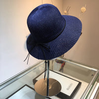 C-hat Womens Wide Brim Sun Hat with Wind Lanyard UPF 50 Beach Summer Sun Straw Hats for Women