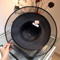 C-hat Women Sun Hat Summer Hollow Out Cotton Knit Cap Elegant
