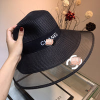 C-hat Women Sun Hat Summer Hollow Out Cotton Knit Cap Elegant