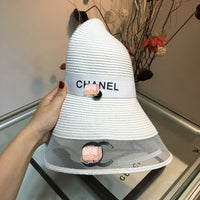C-hat Women Sun Hat Summer Hollow Out Cotton Knit Cap Elegant