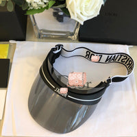 C-hat Dior Women Ladies Hat Outdoor Adjustable Cap Summer Sunscreen Sun Visor Empty Top Hat
