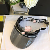 C-hat Dior Women Ladies Hat Outdoor Adjustable Cap Summer Sunscreen Sun Visor Empty Top Hat