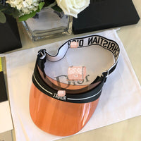 C-hat Dior Women Ladies Hat Outdoor Adjustable Cap Summer Sunscreen Sun Visor Empty Top Hat