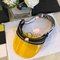 C-hat Dior Women Ladies Hat Outdoor Adjustable Cap Summer Sunscreen Sun Visor Empty Top Hat