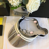 C-hat Dior Women Ladies Hat Outdoor Adjustable Cap Summer Sunscreen Sun Visor Empty Top Hat