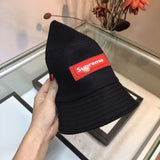 C-hat Supreme Unisex Bucket Hat Reversible Fisherman Hat Solid Color Outdoor Sun Hat Packable