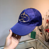 C-hat Prada Unisex Vintage Washed Distressed Baseball-Cap Twill Adjustable
