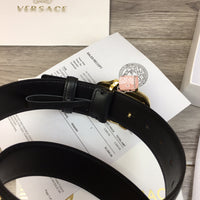 A-accessories V.e.r.s.a.c.e Men's Genuine Leather Dress Belt, Handmade, 100% Cow Leather, Fashion & Classic Designs for Work Business and Casual