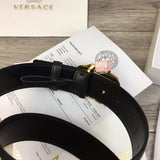 A-accessories V.e.r.s.a.c.e Men's Genuine Leather Dress Belt, Handmade, 100% Cow Leather, Fashion & Classic Designs for Work Business and Casual