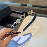 A-accessories D.G Rhinestone Headband Narrow Headband Headwear Hair Hoop Head Band Hair Band for Women