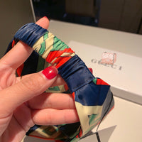 A-accessories GUCCI  Women Headband Boho Floal Style Criss Cross Head Wrap Hair Band