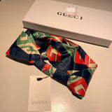 A-accessories GUCCI  Women Headband Boho Floal Style Criss Cross Head Wrap Hair Band