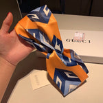 A-accessories GUCCI  Women Headband Boho Floal Style Criss Cross Head Wrap Hair Band