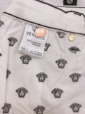 D-clothing V.e.r.s.a.c.e Women's Casual Elastic Waist Striped Summer Beach Shorts with Pockets