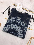 D-clothing Dior V-Neck T Shirts Summer Tie-Dyed Print Casual Short Sleeve T Shirts Tops Blouse Tees