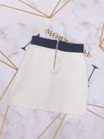 D-clothing m.a.j.e Women's Classic High Waist Lace Up A Line Mini Pencil Skirt